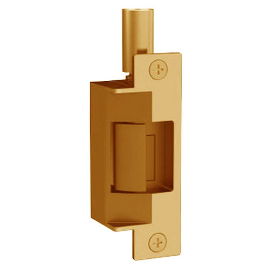Folger Adam 712-12D-612-LBMLCM Fail Secure Fire Rated Electric Strike with Latchbolt & Locking Cam Monitor in Satin Bronze