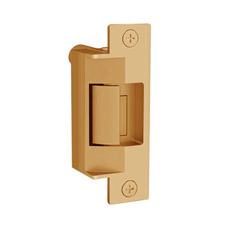 Folger Adam 732-24D-612-LBMLCM Fail Secure Fire Rated Electric Strike with Latchbolt & Locking Cam Monitor in Satin Bronze