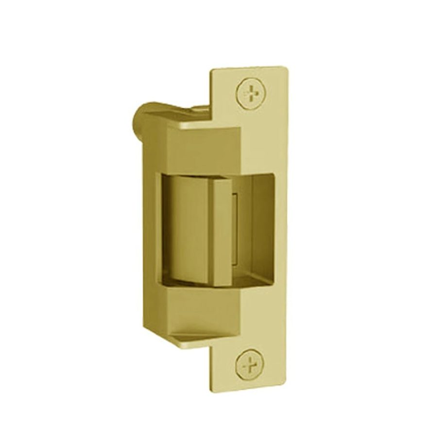 Folger Adam 732-75-24D-605 Fail Secure Fire Rated Electric Strike in Bright Brass