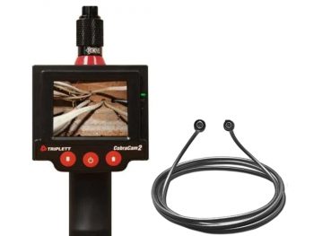 Triplett 8115-KITEXT3 Promo Cobracam 2, Inspection Camera with free CC2-X3F Extension Cable 3”