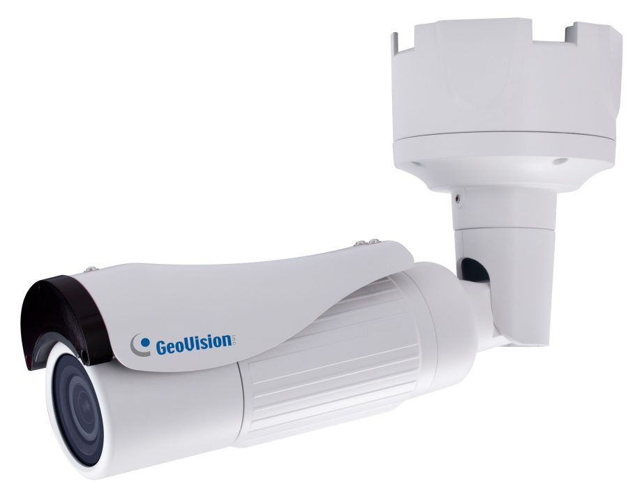 Geovision 84-BL57130-0010 GV-BL5713 5 Megapixel Network IR Outdoor Bullet Camera, 4-8mm Lens
