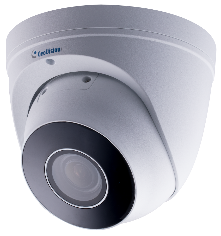 Geovision 84-EBD471W-0010 GV-EBD4711 4 Megapixel Network IR Outdoor Dome Camera, 2.7-12mm Lens