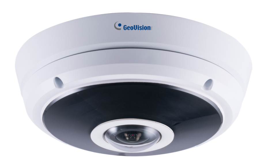 Geovision 84-EFR3700-W01U GV-EFER3700-W 3 Megapixel Network IR Outdoor Fisheye Camera, 1.24mm Lens