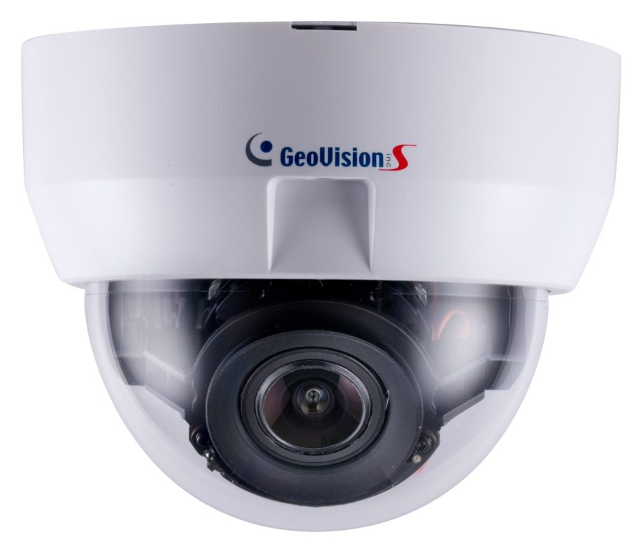 Geovision 84-MD87100-0D010 8 Megapixel Face Detection Motorized IR IP Dome Camera, 4-8mm Lens