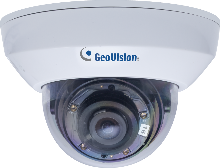 Geovision 84-MFD2700-0F10 GV-MFD2700-0F 2 Megapixel Network Dome Camera, 2.8mm Lens