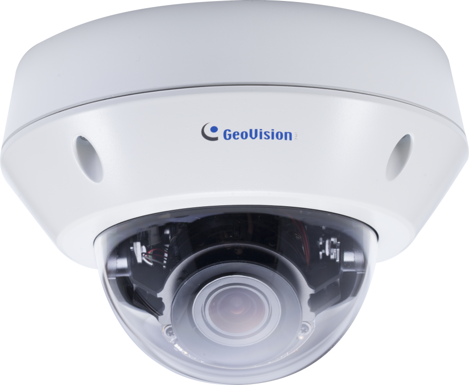 Geovision 84-VD27020-0020 2 Megapixel Network IR Outdoor Dome Camera, 2.8-12mm Lens