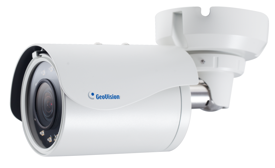 Geovision 88-BL37000-0020 3 Megapixel Network IR Outdoor Bullet Camera, 3-9mm Lens