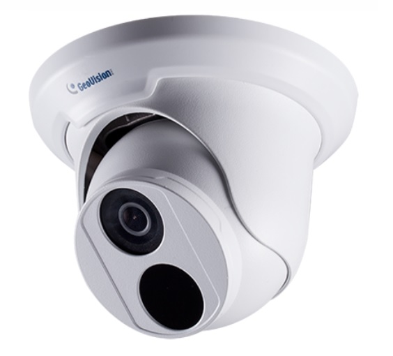 Geovision 88-SN8EBD47-2TB Includes Six 4 Megapixel IR Eyeball IP Dome Camera and 8 Channel 4K Standalone Network Video Recorder, 2TB