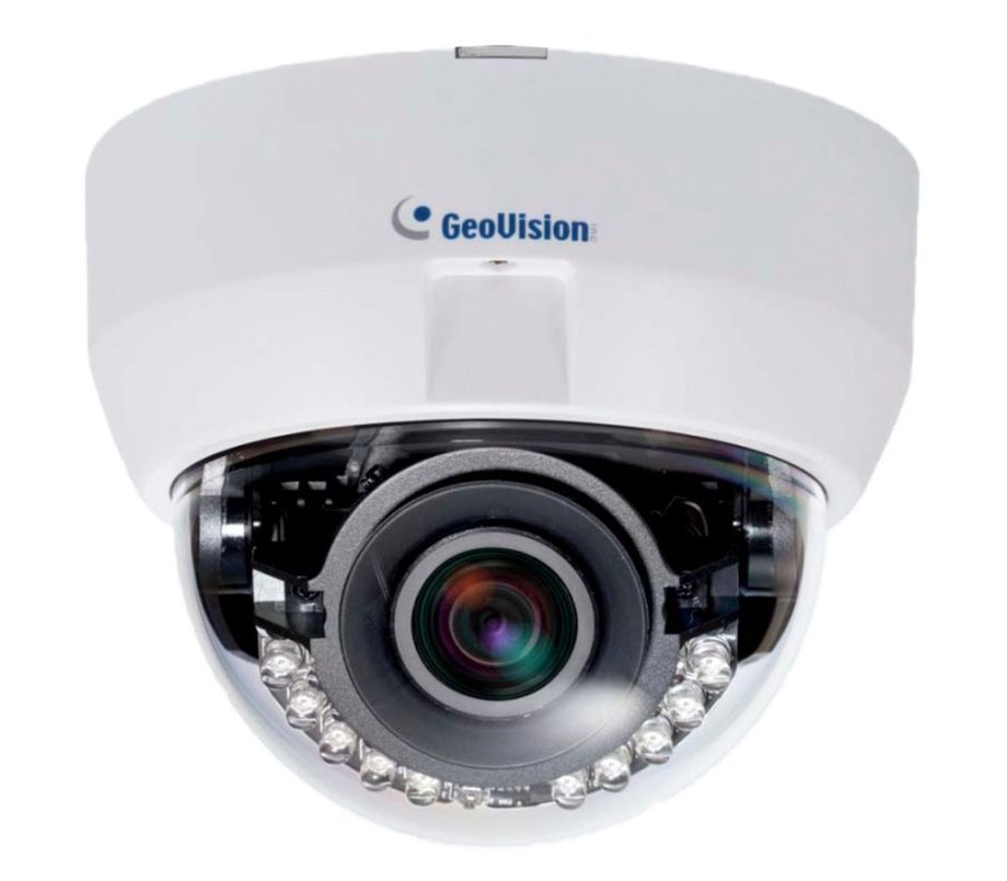 Geovision 90-FD47000-0010 GV-FD4700 4 Megapixel Indoor IR Fixed IP Dome, 2.8-12mm Lens