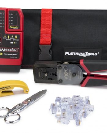 Platinum Tools 90148 EXO ezEX-RJ45 Termination and Test Kit Box