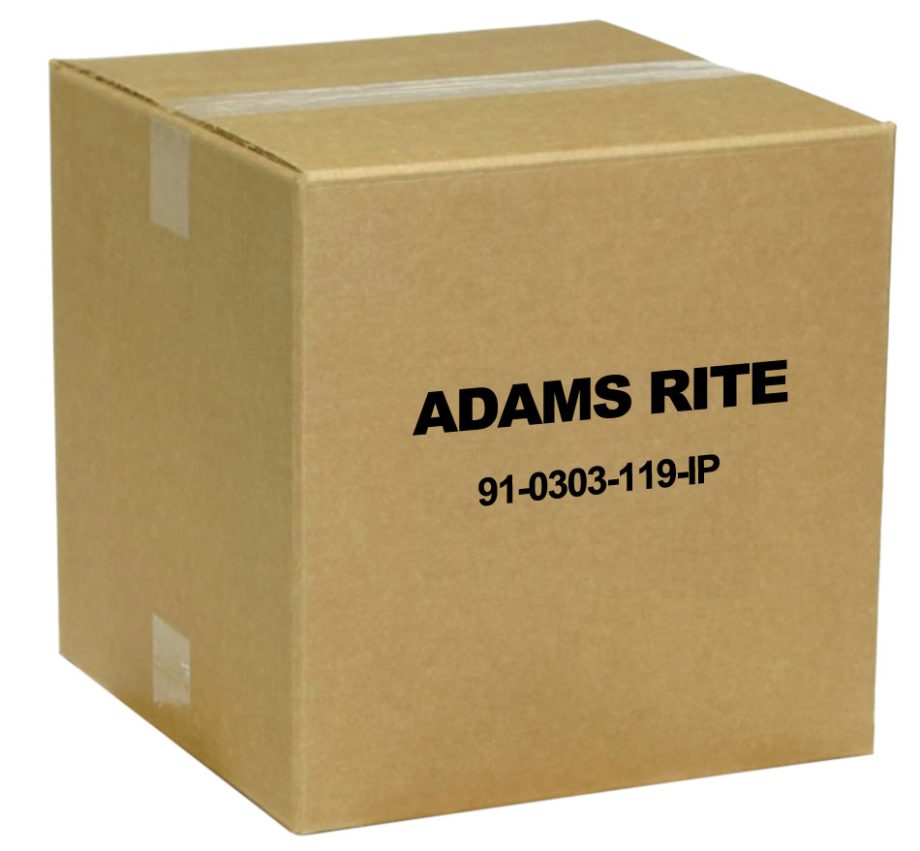 Adams Rite 91-0303-119-IP Escutcheon / Spacer Kit, Black
