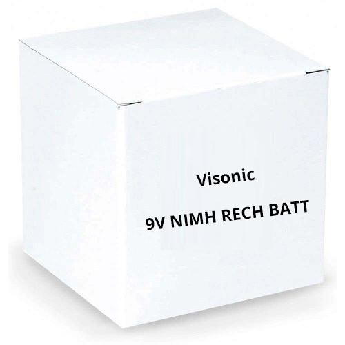 Visonic 9V NiMH RECH BATT Rechargeable Battery for WRP-600 and MCX-600