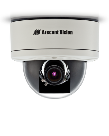 Arecont Vision AV2256DN 2.7 Megapixel Network Indoor / Outdoor Dome Camera, 3.4-10.5mm Lens