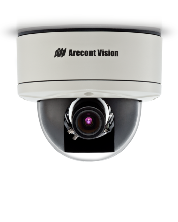 Arecont Vision AV3255DN-H 3 Megapixel Network Indoor / Outdoor Dome Camera, 3.4-10.5mm Lens