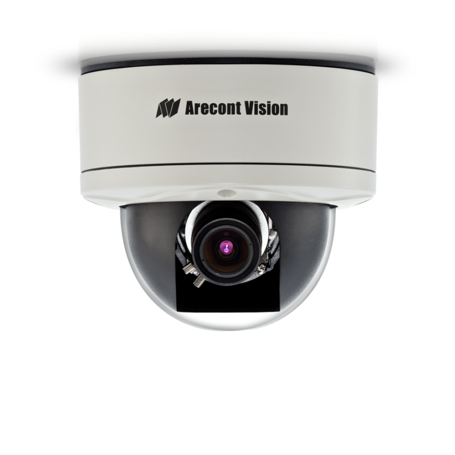 Arecont Vision AV3256DN 3 Megapixel Network Indoor / Outdoor Dome Camera, 3.4-10.5mm Lens