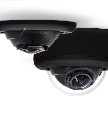 Arecont Vision AV5245DN-01-DA 5 Megapixel Indoor IP Dome Camera, Audio, Black