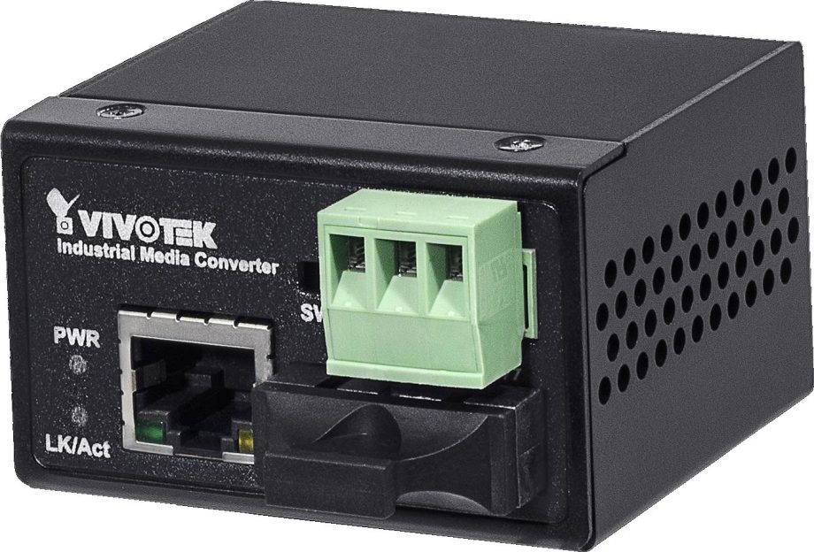 Vivotek AW-IHS-0201 Industrial Media Convert SC Single Mode 30KM