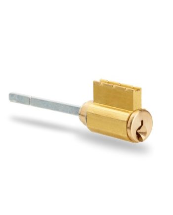Yale AYRD200-SCKA-03 SC1 5-Pin Replacement Cylinder for Real Living Deadbolt, Polished Brass, Keyed Alike