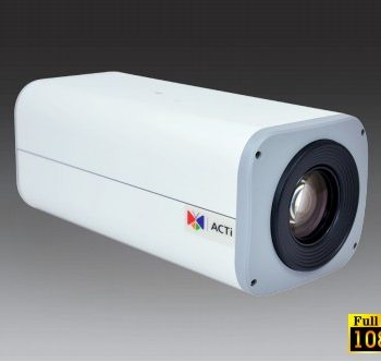 ACTi B25 2 Megapixel Day/Night Indoor/Outdoor Box Camera, 4.9-49mm Lens