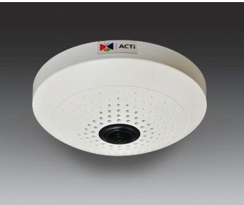 ACTi B54 5 Megapixel Day/Night Indoor Fisheye Dome Camera, 1.19mm Lens