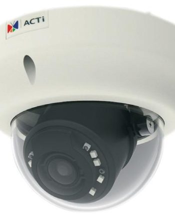 ACTi B62 5 Megapixel Indoor IR Network Vandal Dome Camera, 9.0-22mm Lens
