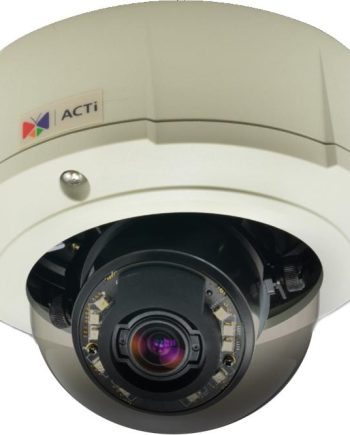 ACTi B82 5 Megapixel Outdoor IR Network Vandal Dome Camera, 9.0-22mm Lens