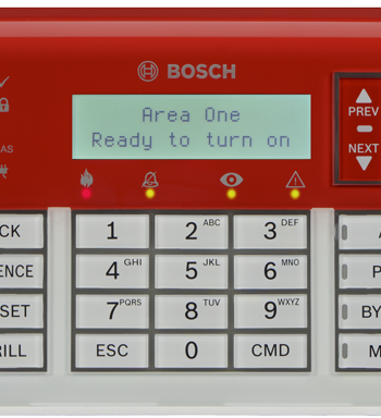 Bosch Combination Fire and Intrusion Keypad, B925F