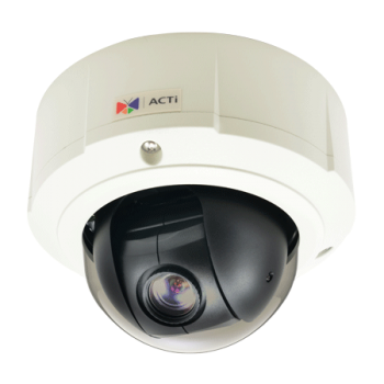 ACTi B96 5 Megapixel Outdoor with Day/Night Network IP PTZ Camera, 10x Zoom Lens