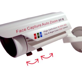 COP USA CF920 Face Capturing Bullet Camera W/ a 920TVL Resolution, SD Recording, & 2.8 – 12mm Lens