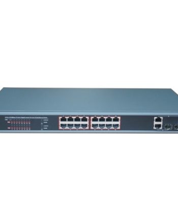 Nuuo CH-POE-18P-250 18 Channel POE Switch with 16 RJ-45