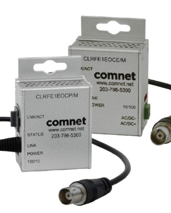 Comnet CLRFE1EOCE/M Miniature CopperLine Single Channel Ethernet Over COAX External Power