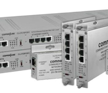 Comnet CLRFE1POEC Remote Single-Channel Ethernet-over-COAX Extender With 30W PSE PoE+