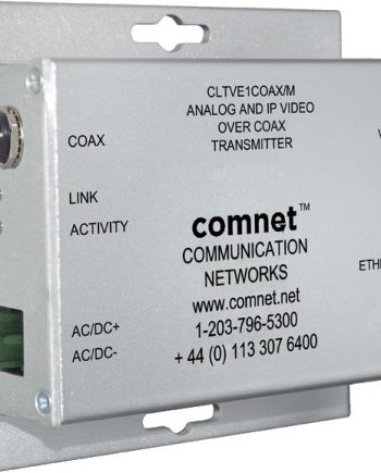 Comnet CLRVE1COAX ComFit 1 Channel Analog and IP Video over COAX Receiver