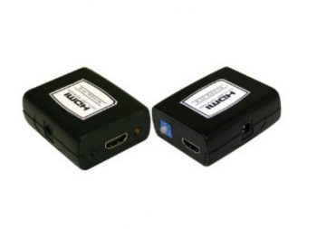 West Penn CN-R013EQLFF-B HDMI Extender Equalizer F-F Box Set