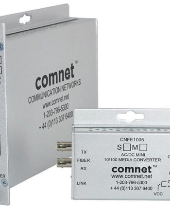 Comnet CNFE1002MAC1A-M 10/100 Mbps Mini AC/DC Power Media Converter