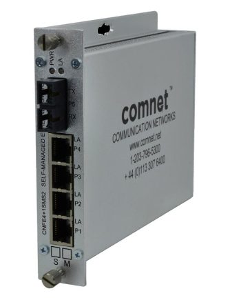 Comnet CNFE4+1SMSM2 5-Port Self-Managed Switch (MM)