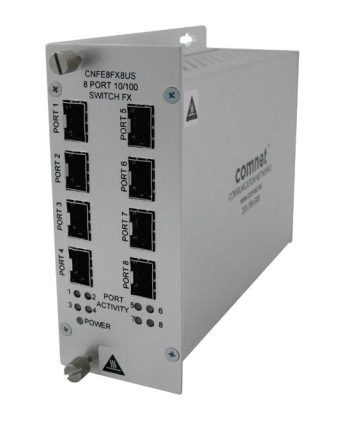 Comnet CNFE8FX8US 8-Port 100 Mbps Unmanaged Switch (8FX)