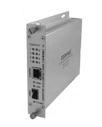 Comnet CNFE8TCOE 8 Contact Closure Input Transmitter Over Ethernet