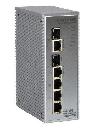 Comnet CNGE5MS Hardened 5 Port 1000Mbps Managed Switch