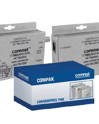 Comnet COMPAK1EOC Ethernet Over Twisted Pair or Coaxial Cable