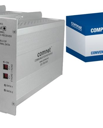 Comnet COMPAK412M1 FVT/R412M1 4 Channel Video 2 Channel Data, mm, 1 Fiber