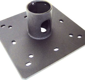 VMP CP1PT 1.5-inch Pipe Ceiling Plate with Cable Pass Through