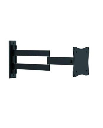 SecurityTronix CT-LCD-101-B Extending Wall Mount for LCD Television/Monitor, Black