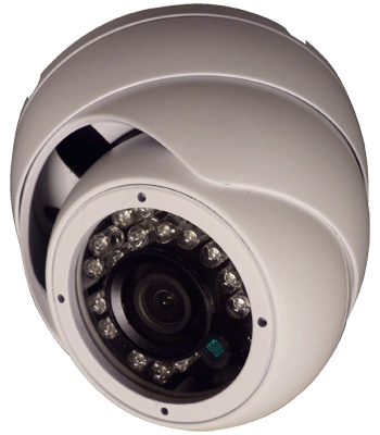 Appro CV-7665ECW 1/3” High Sensitivity Image Sensor, 700 TVL IR Vandal Dome, 2.8mm