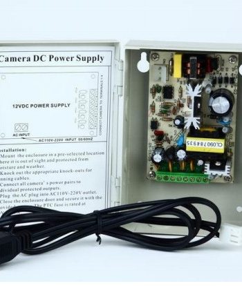 Cantek CTW-12VDC-4P-2A 4 PTC Output CCTV Distributed Power Supply