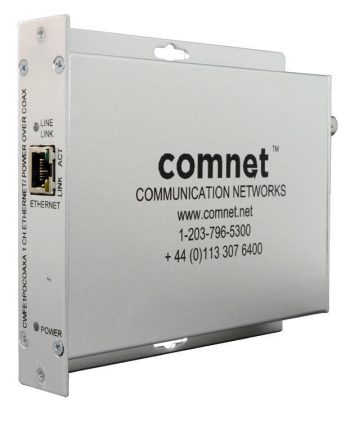 Comnet CWFE2POCOAX(A) Dual Power over Coax Power over Ethernet (PoE)
