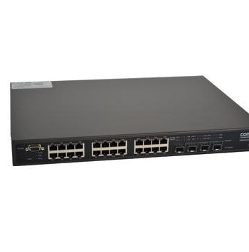 Comnet CWGE26FX2TX24MSPoE Commercial Grade 26 Port Gbps Managed Switch