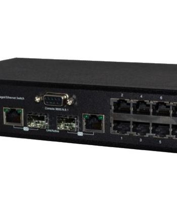 Comnet CWGE2FE8MSPOE 10-Port Managed Ethernet Switch (PoE)