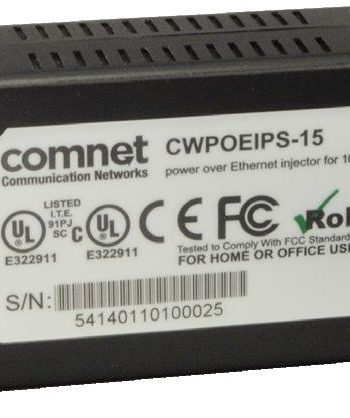Comnet CWPOEIPS-15 Power over Ethernet Midspan Injector