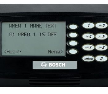 Bosch LCD Keypad with Black Classic Case, D1260BLK